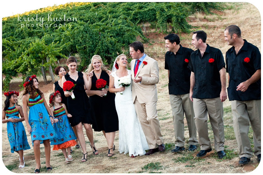 red_blue_black_wedding_colors